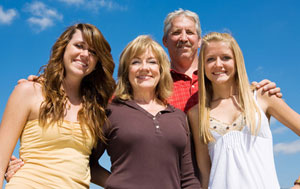 Family counseling restores balance